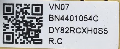 KIT DE TARJETAS PARA TV SAMSUNG / MAIN BN94-00053T / BN41-02852E-000 / BN97-17445G / BN9400053T / FUENTE BN4401054C / L55S6_TSM / BN44-01054C / PANEL CY-BT058HGCV1H / DISPLAY PT580GT03-1 / MODELO UN58TU7000FXZA XA07 - Imagen 6